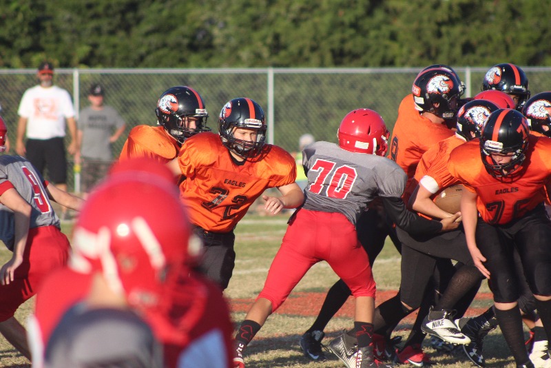 Avilla R13 Schools 2 Avilla Panthers play as Miller Cardinals in