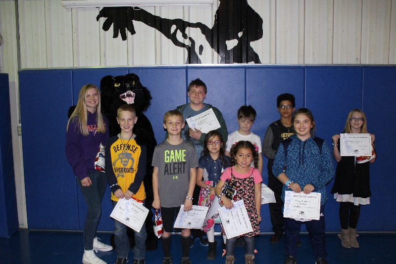 Avilla R13 Schools Student Of The Month for April 2018
