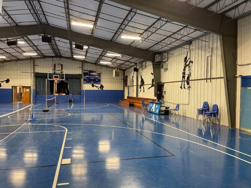 Avilla R13 Schools Gym Remodel Complete