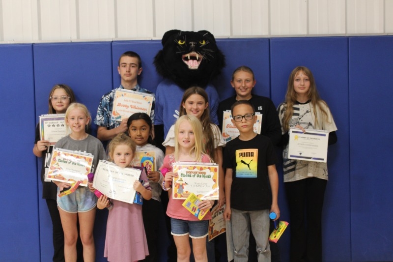 Avilla R13 Schools September Student of the Month